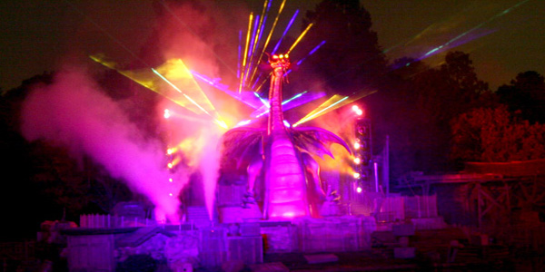 Fantasmic! — Nighttime spectacular