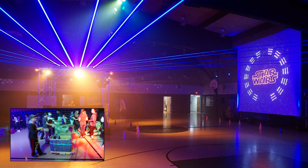 Star Wars — Interactive installation